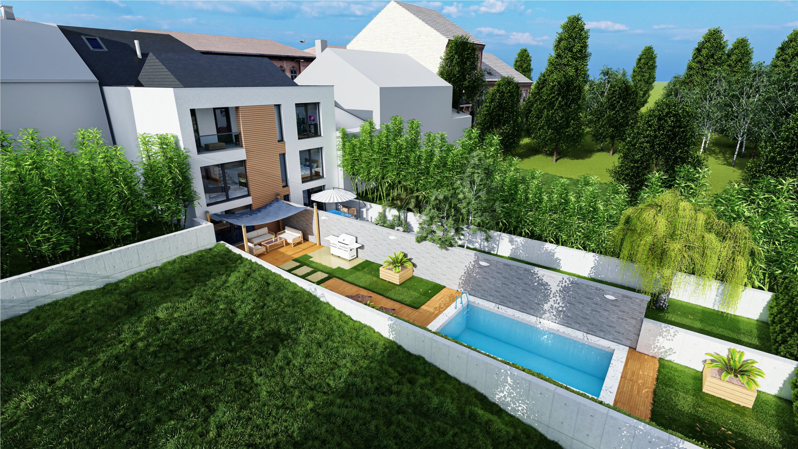 Maison à Aubange — vue de jour