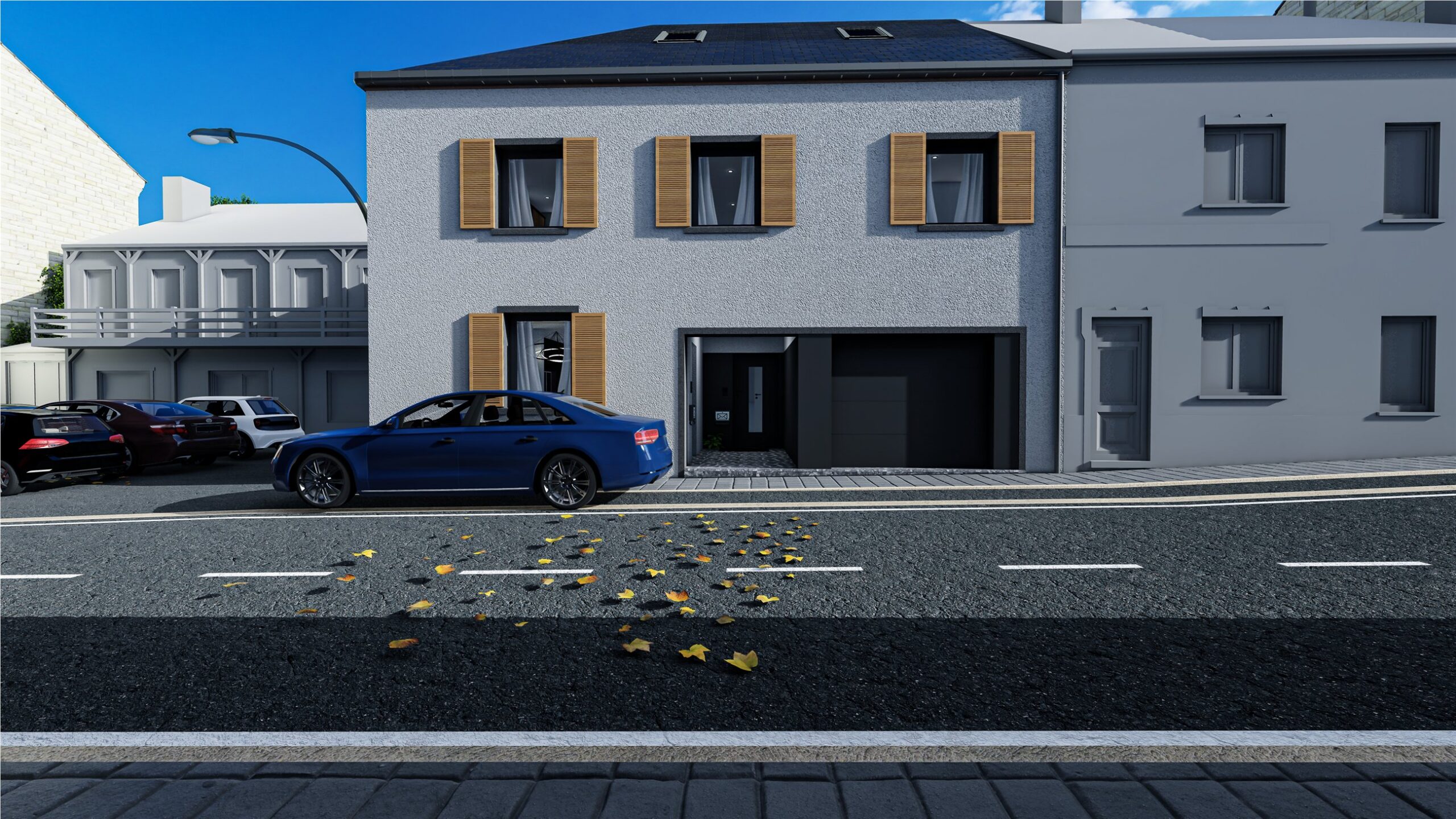 Maison à Aubange — implantation