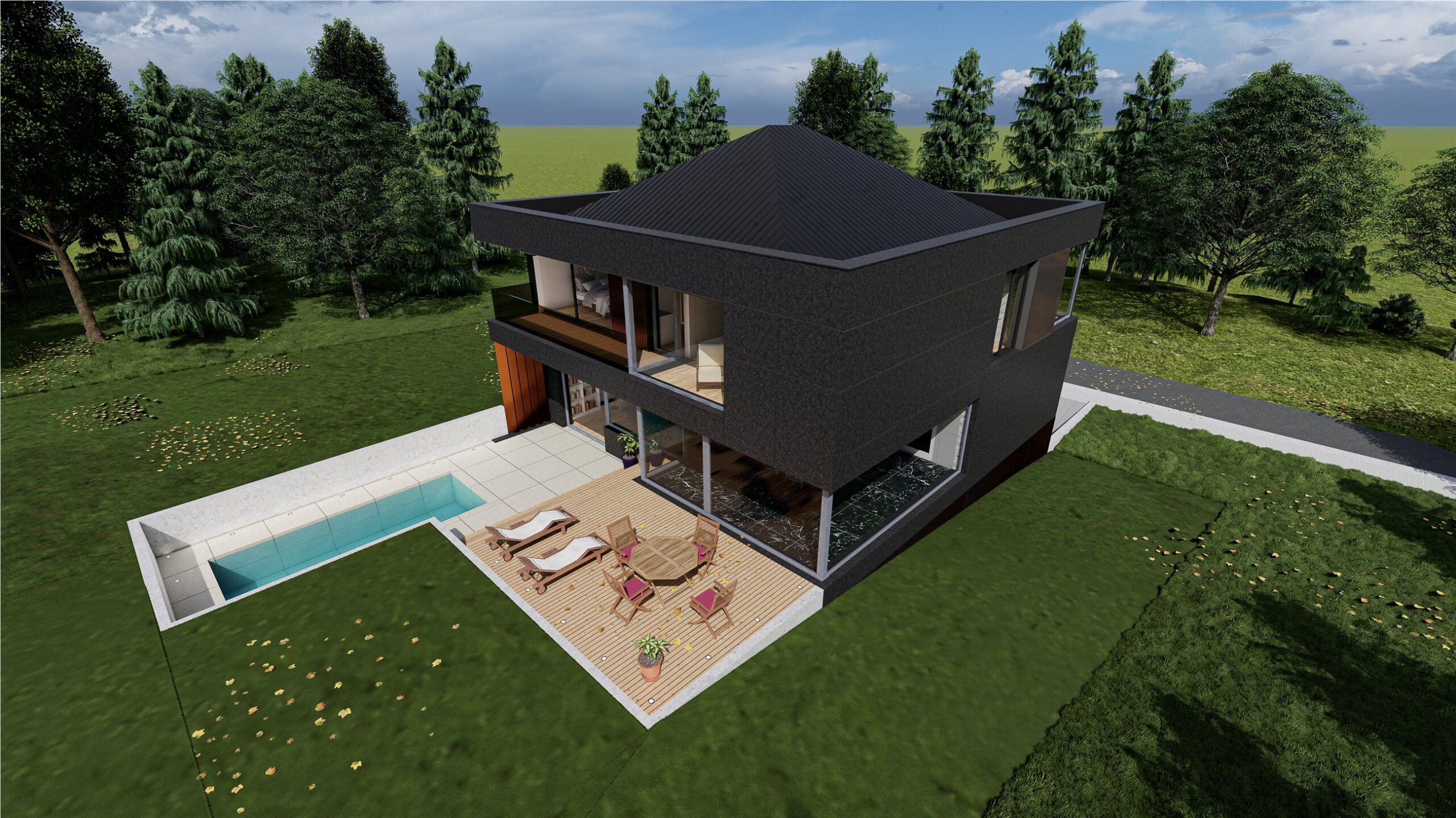 Projet Berchem — implantation