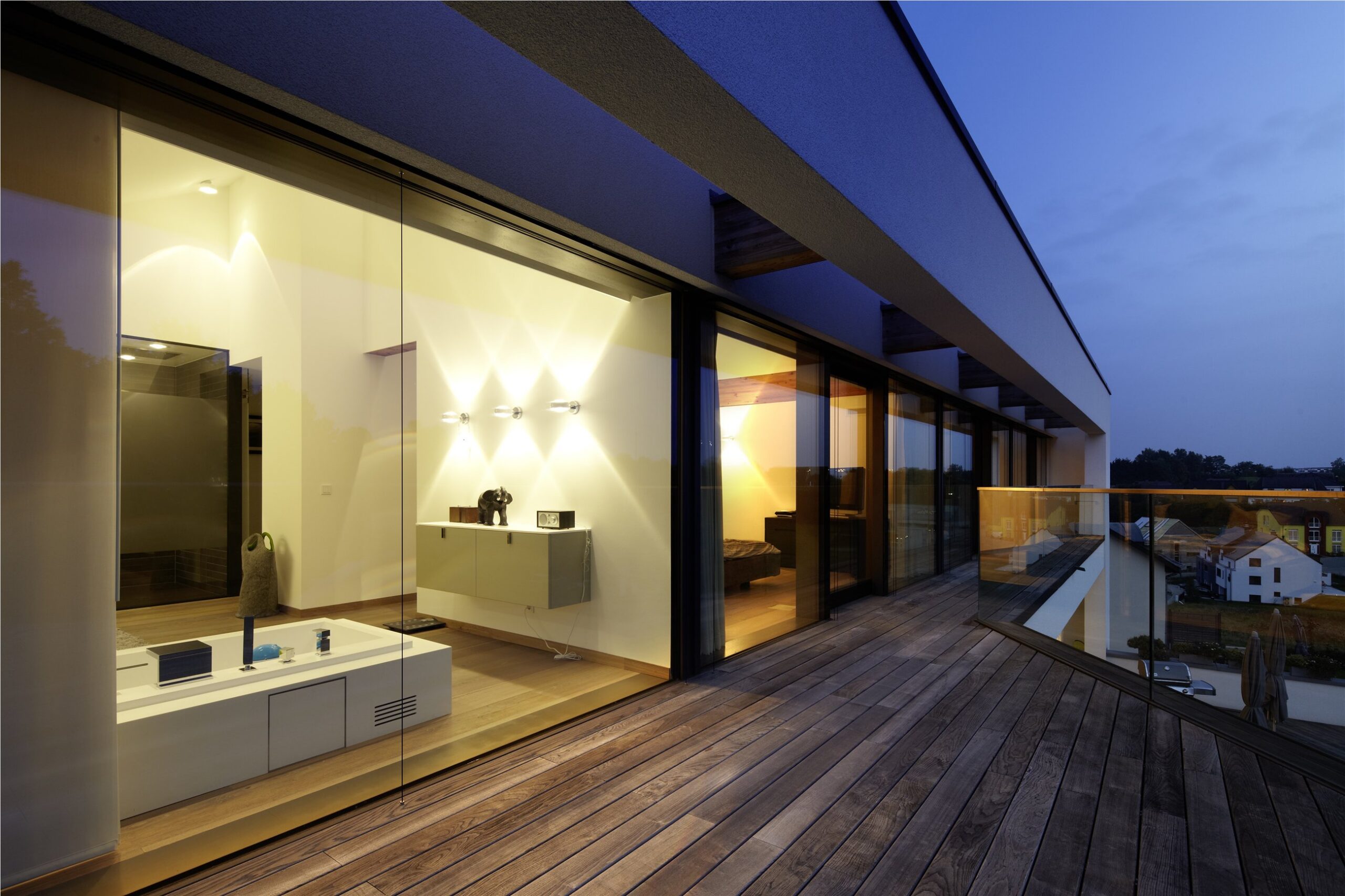 Maison à Junglinster — matières et façade