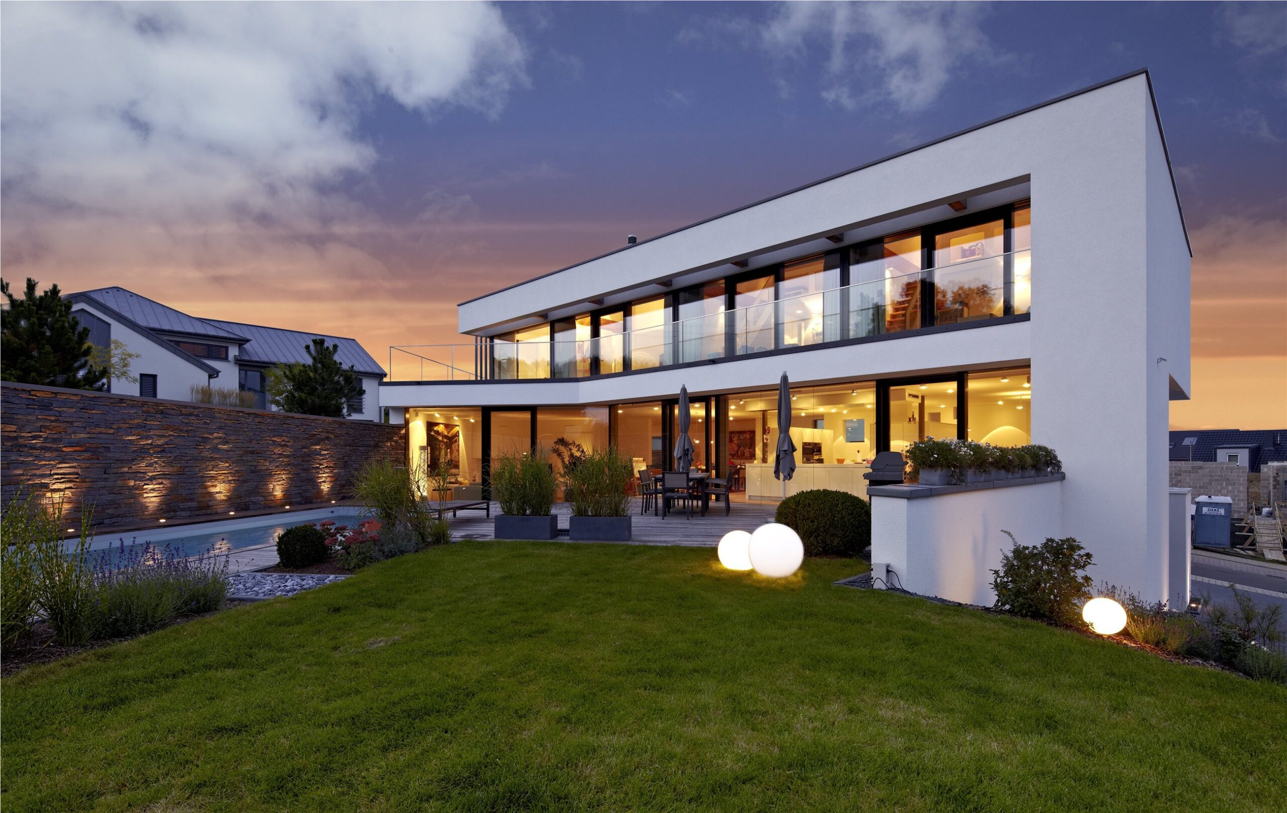 Maison à Junglinster — implantation
